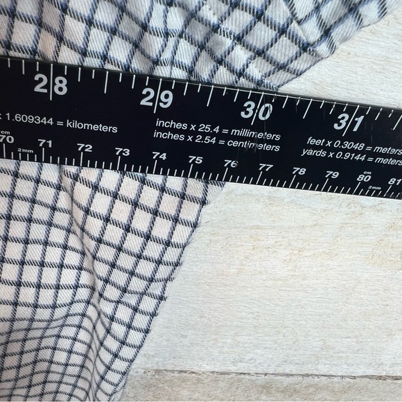 Ralph Lauren Blaire Button Down Shirt Men XXL Gray White Check Long Sleeve Logo - Picture 10 of 10